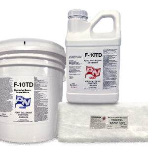 Polymer Nation F-10 TD Pigmented Epoxy Trowel Mortar