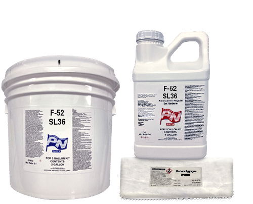 Polymer Nation F-52 SL 36 Urethane Concrete Slurry
